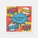 Recherche de bande dessinée serviettes Anniversaire de super héros
