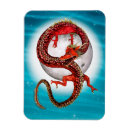 Recherche de dragon rouge magnets Créature mythique