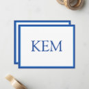 Recherche de traditionnel correspondances cartes Monogrammé
