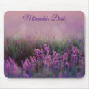 Recherche de champ des fleurs tapis souris Violet