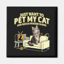 Recherche de caresse magnets Chat