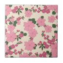 Recherche de rose floral carreaux Verdure