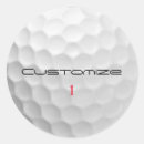 Recherche de golf ronds autocollants Pour tous