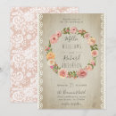 Recherche de bois et dentelle invitations Invités