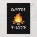 Recherche de feu de camp cartes postales Randonnée