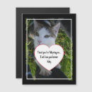 Recherche de dame de chat vœux cartes Amoureux des chats