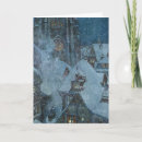 Recherche de reine de neige vœux cartes Vintage