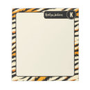 Recherche de tigre blocsnotes Animal