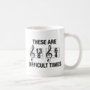 Recherche de temps difficile tasses Drôle