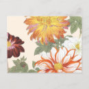Recherche de fleurs rouges cartes postales Japon