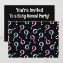 Recherche de point d interrogation invitations Garçon ou fille