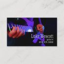Recherche de sessions cartes visite Guitariste