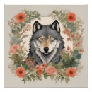 Recherche de loup posters Moderne