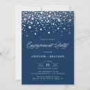 Recherche de elegant silver fiançailles invitations Élégant