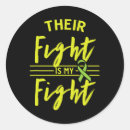 Recherche de conscience de cancer autocollants Guerrier