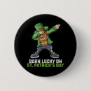 Recherche de jour de la saint patrick badges Trèfle