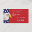 Recherche de aigle patriotique cartes visite Drapeau