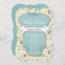 Recherche de abc baby shower invitations Bleu