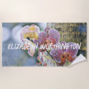 Recherche de rose fleurs serviettes de plage Tropical