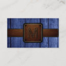 Recherche de arrière plan en cuir cartes visite Monogramme