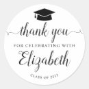 Recherche de graduation favors autocollants Diplôme
