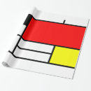 Recherche de mondriaan papier cadeau Bleu