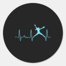Recherche de rythme cardiaque autocollants Drôle