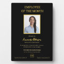 Recherche de employé plaques Employé du mois