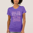 Recherche de vivant le rêve tshirts Typographie