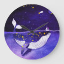 Recherche de baleine horloges Illustration