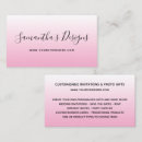 Recherche de promotion mini cartes visite Pour elle