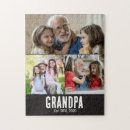 Recherche de papy puzzles Noir blanc