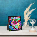 Recherche de multicolore plaques Fleurs