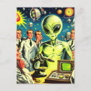 Recherche de science fiction cartes postales Scifi