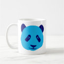 Recherche de visage de panda tasses Animaux