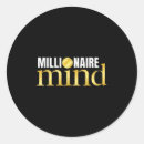 Recherche de millionnaire autocollants Motivation
