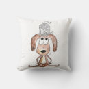 Recherche de tête de chien coussins Mignon