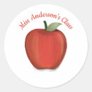 Recherche de pomme mignonne autocollants Professeur