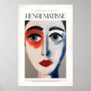 Recherche de visage abstrait posters Décoration intérieure