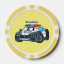 Recherche de police jetons poker Voiture