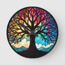 Recherche de arbre de vie horloges Fleurs