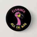 Recherche de rose de flamant badges Cool