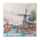 Recherche de moulin à vent néerlandais carreaux Voyage