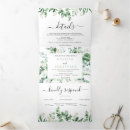 Recherche de triptyque invitations Eucalyptus