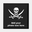 Recherche de drapeau pirate magnets Croisé