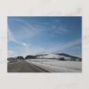 Recherche de scène rurale cartes postales Colline
