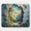 Recherche de monde imaginaire tapis souris Paysage