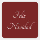 Recherche de espanol autocollants Feliz navidad