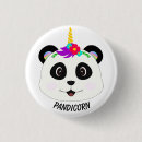 Recherche de pandas badges Mignon