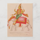 Recherche de dieu indien cartes postales École
